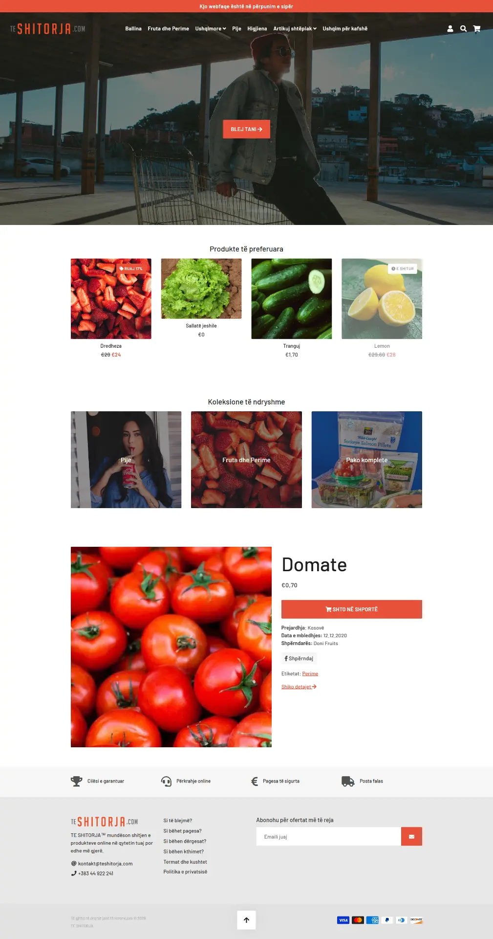 Te Shitorja — desktop